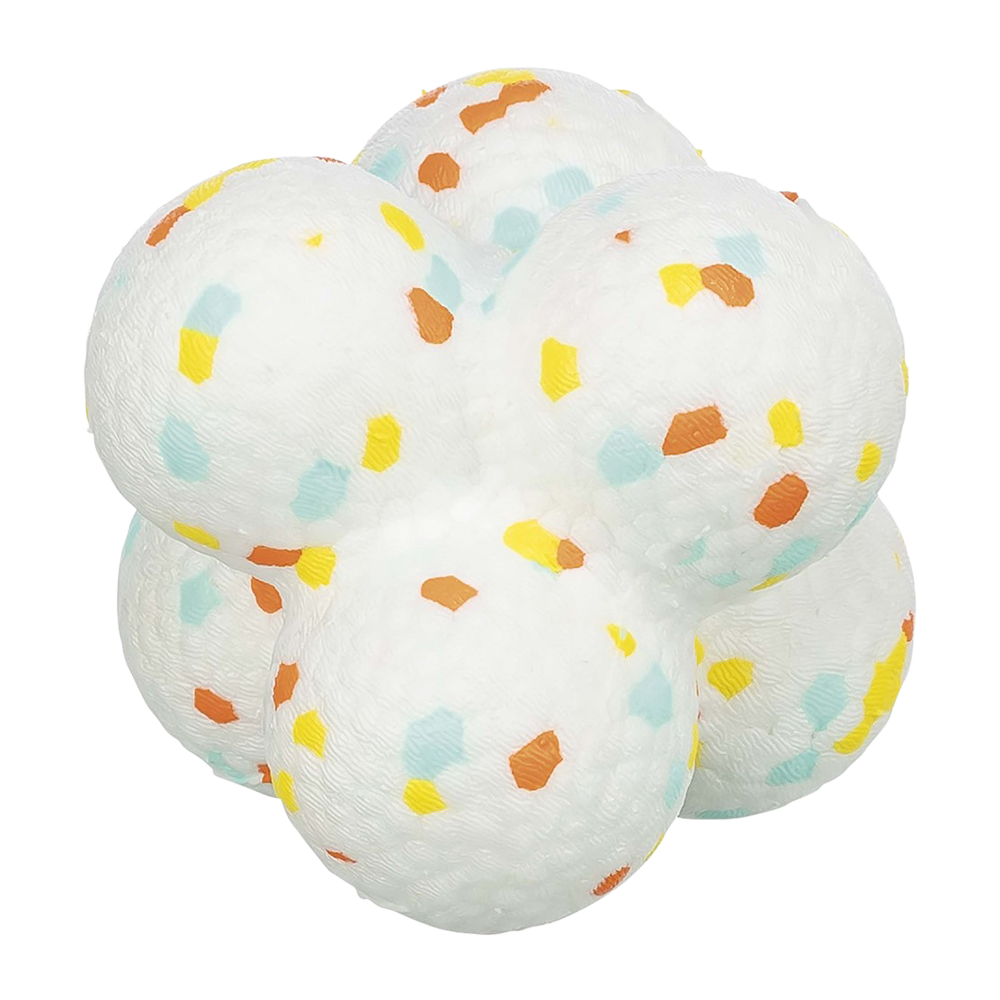 Light & Strong, knoppboll, EPS, Ø 8 cm, vit/flerfärgad