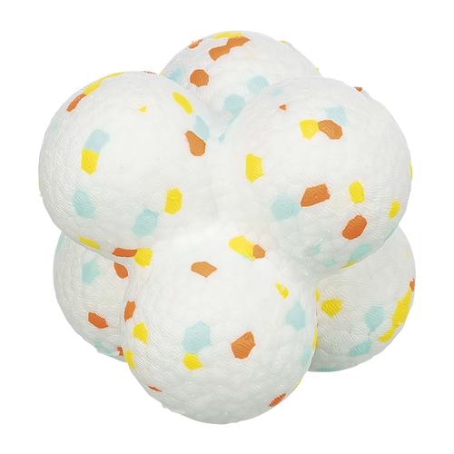 Light & Strong, knoppboll, EPS, Ø 8 cm, vit/flerfärgad