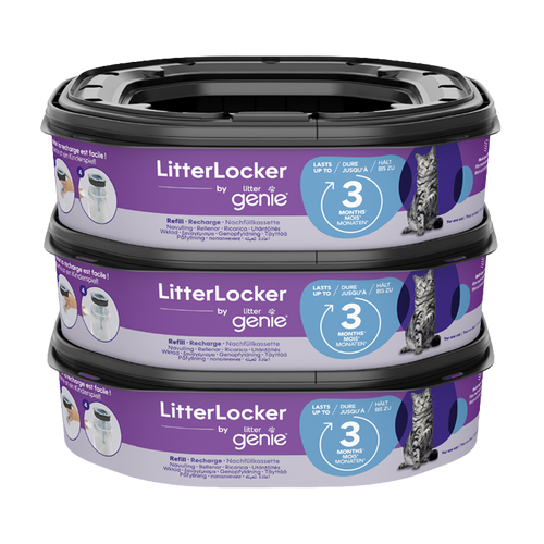 Refill 3 - Pack Litterlocker By Littergenie