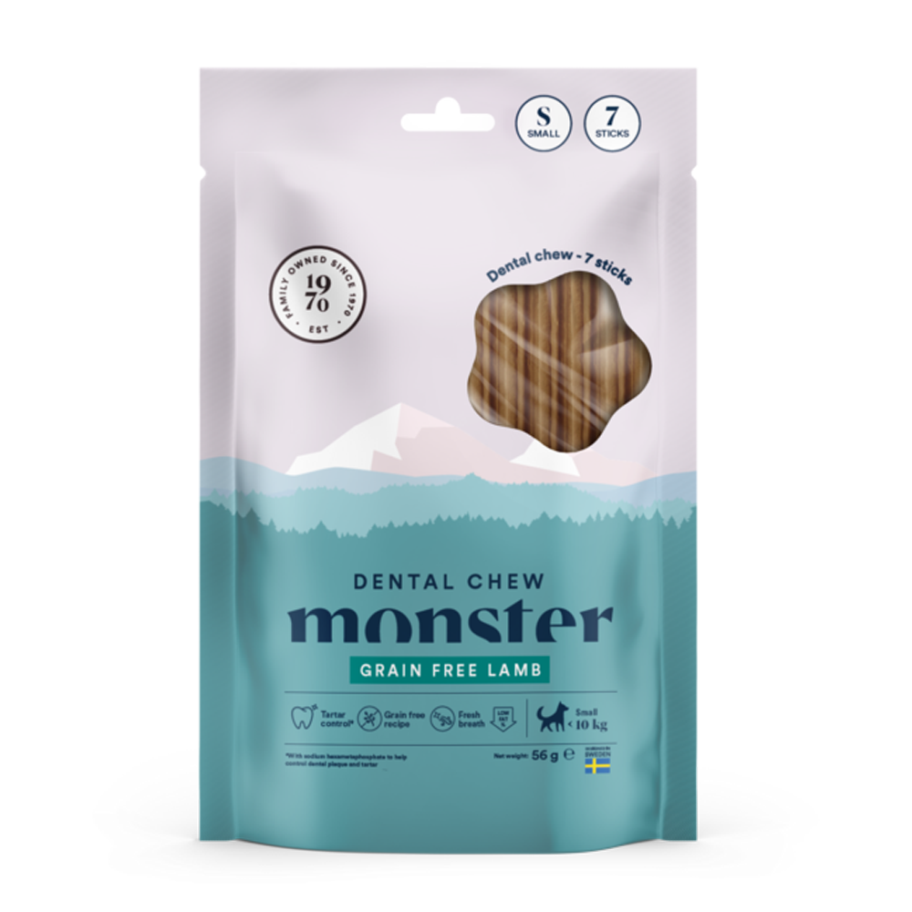 Monster Dog Dental Chew Lamb Week (7st)