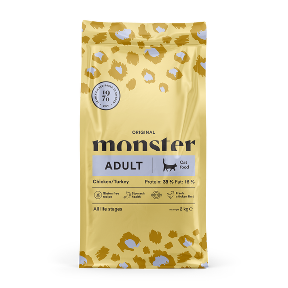Monster Cat Orig. Adult Chick/Turkey