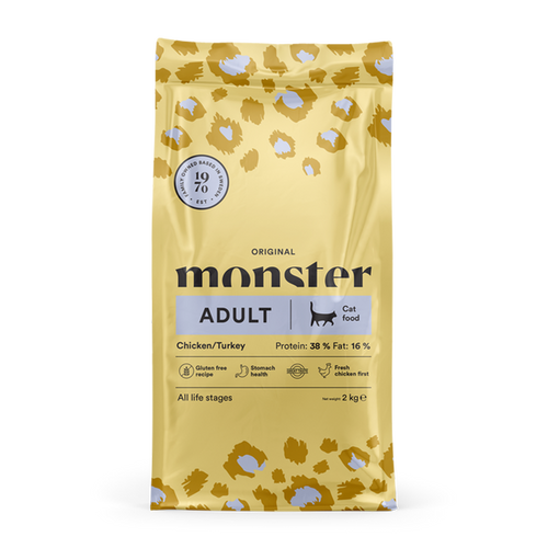 Monster Cat Orig. Adult Chick/Turkey