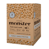 Monster Cat Pouches Adult Turkey 85 g (8-pack)
