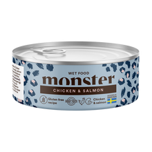 Monster Cat Ad Multi Chick/ Salm Burk - 100 g