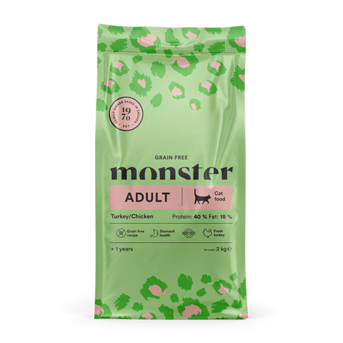 Monster Cat Gf Adult Turkey/Chick