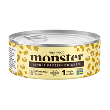 Monster Cat Adult Single Chicken Burk - 100 G