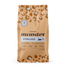 Monster Cat Gf Sterilized Turkey/Chick