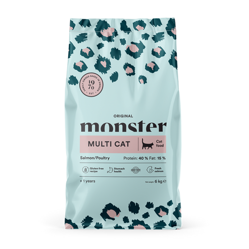 Monster Cat Orig. Multicat Salmon/Poultry