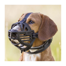 Munkorg Muzzle Flex Silikon Svart