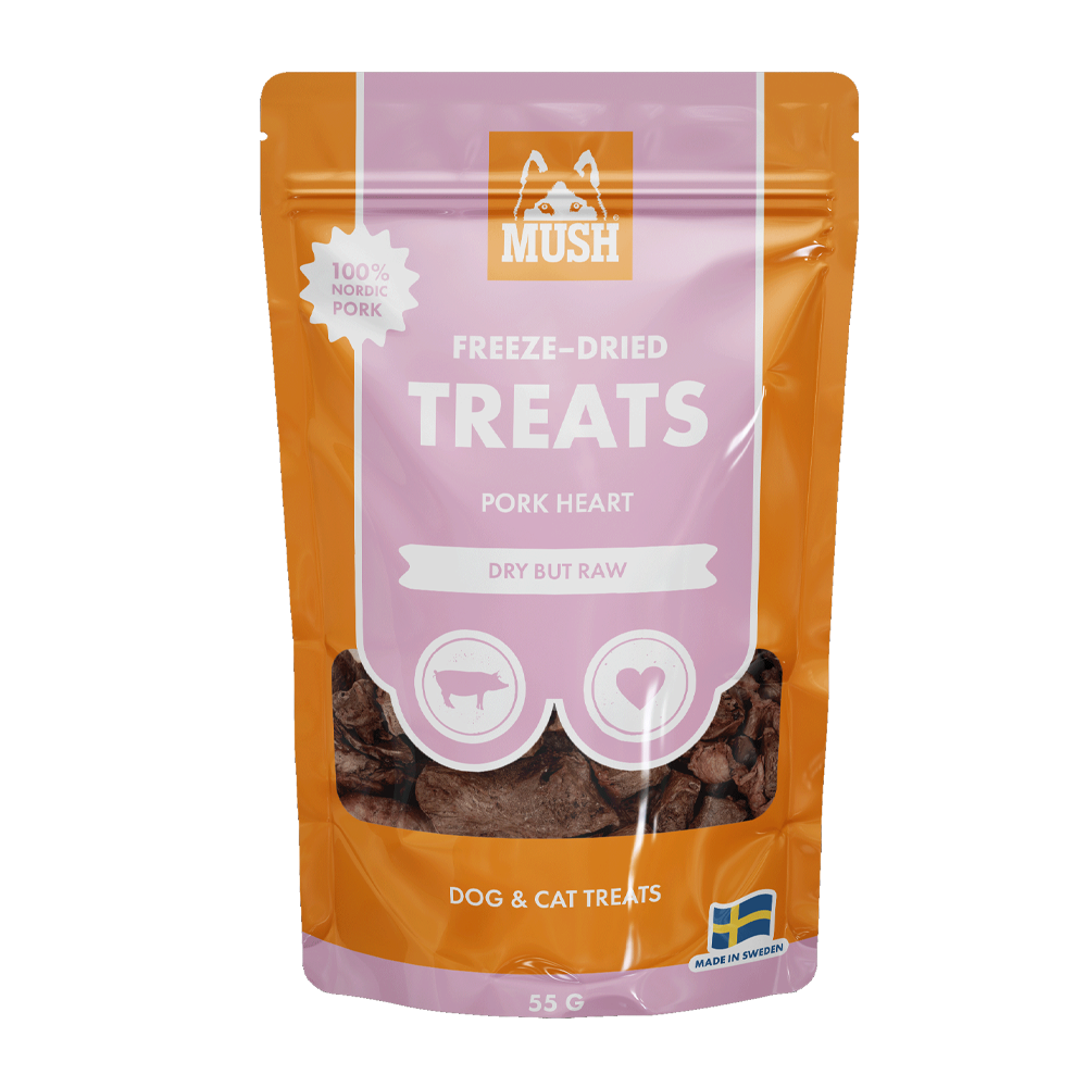Mush Gris Hjärta - 50 G