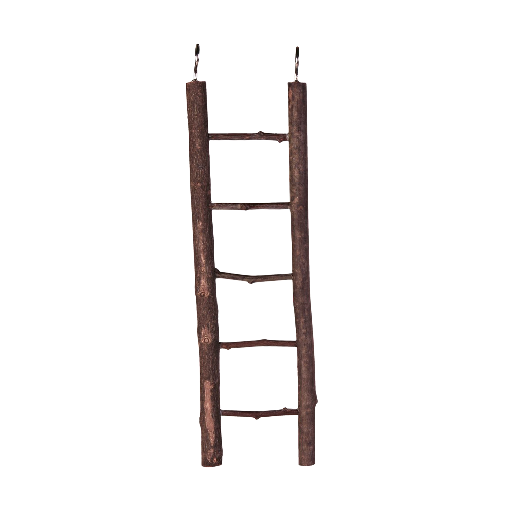 Trästege med 5 steg