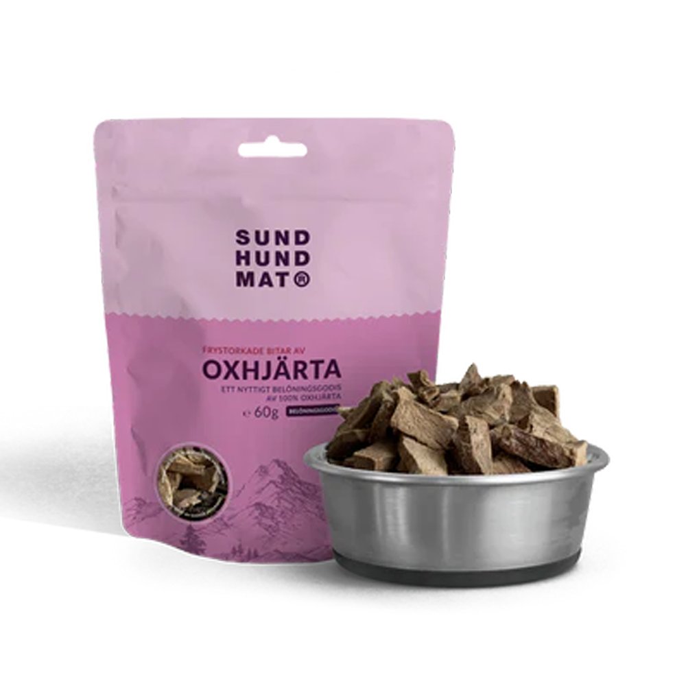 Frystorkat Oxhjärta - 60 G