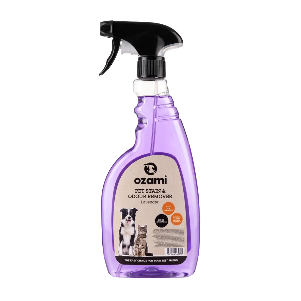 Ozami Pet Stain & Odour Remover Lavendel  - 750 ML
