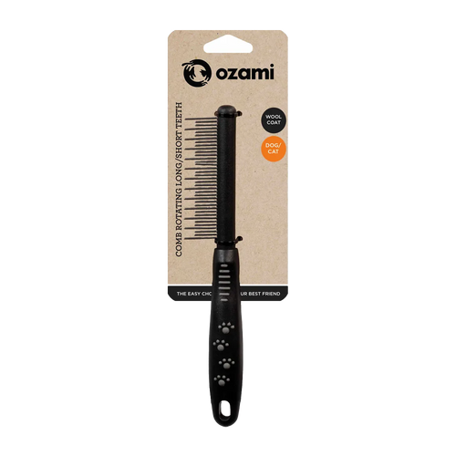 Comb Rotating Long/Short Teeth