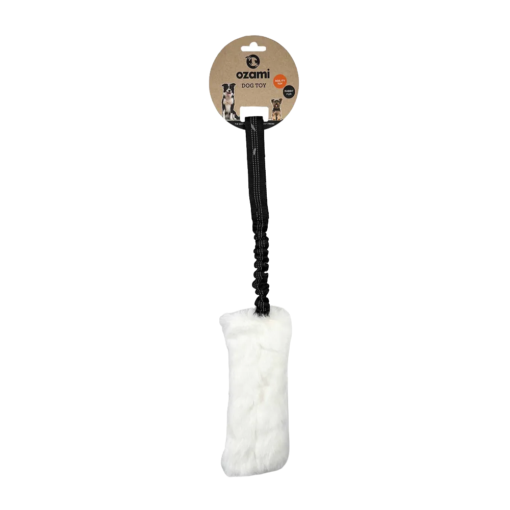 Ozami Play-N-Tug Rabbitskin - 58CM