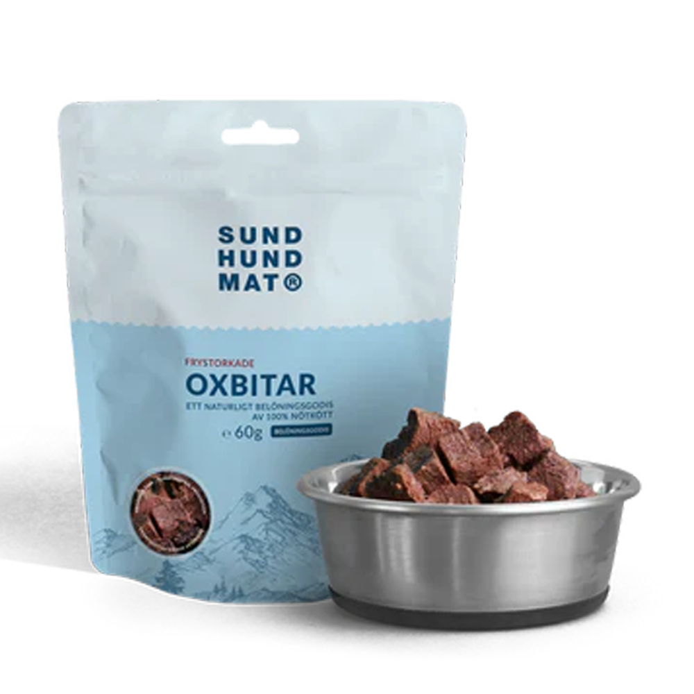 Frystorkade Oxbitar - 60 G