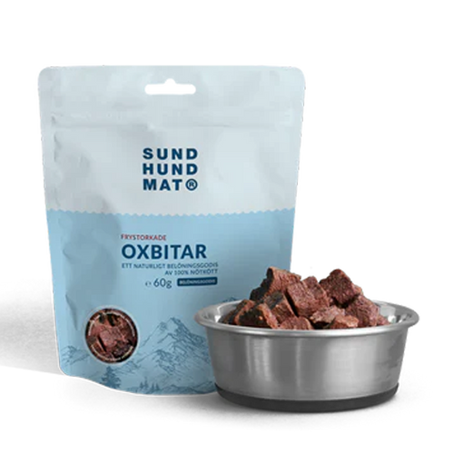 Frystorkade Oxbitar - 60 G