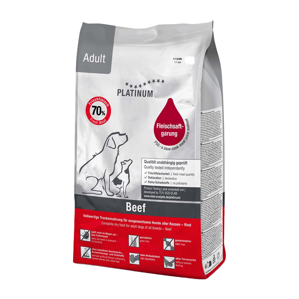 Platinum Adult Beef/Potato | Endast 239 kr! - Zoogiganten