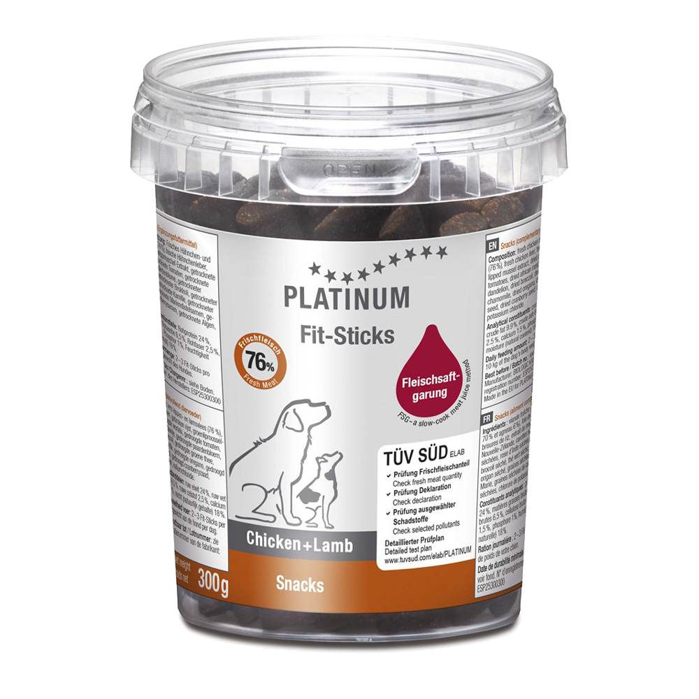 Platinum Fit-Sticks Chicken/Lamb - 300 G | Endast 99 kr! - Zoogiganten