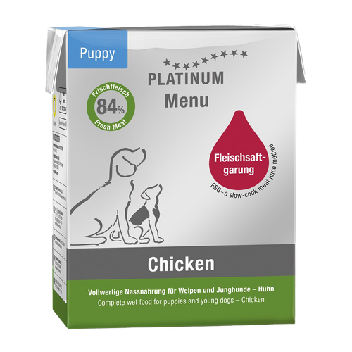 Platinum Menu Puppy Chicken - 375 G | Endast 69 kr! - Zoogiganten