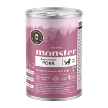 Monster Dog Adult Single Pork Burk - 400 G