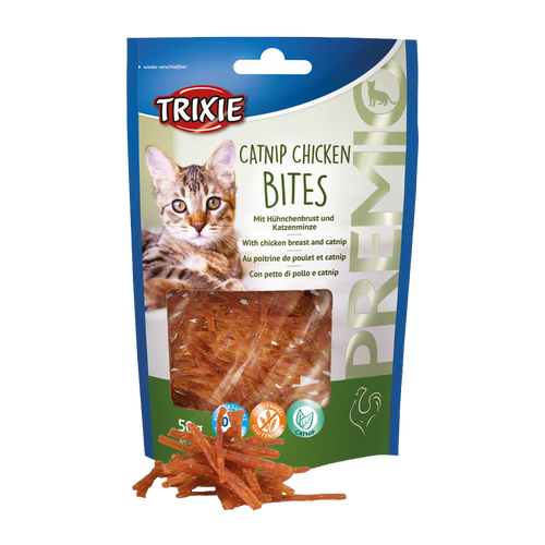 Premio Catnip Chicken Bites - 50 G