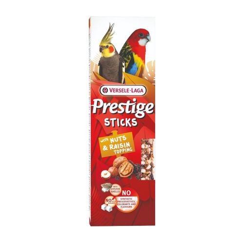 Sticks Parakit Nöt & Russin - 2 ST | Endast 99 kr! - Zoogiganten