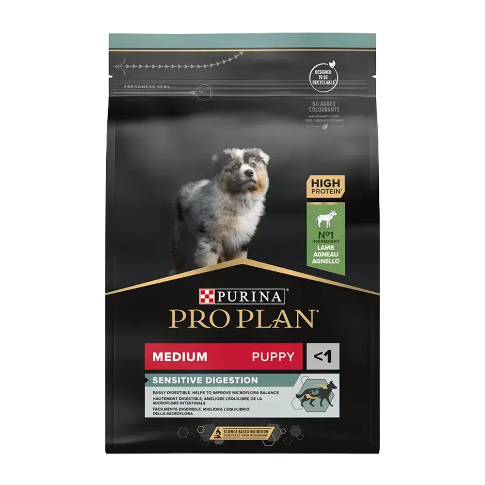 Pro Plan Medium Puppy - Sensitive Digestion Lamm