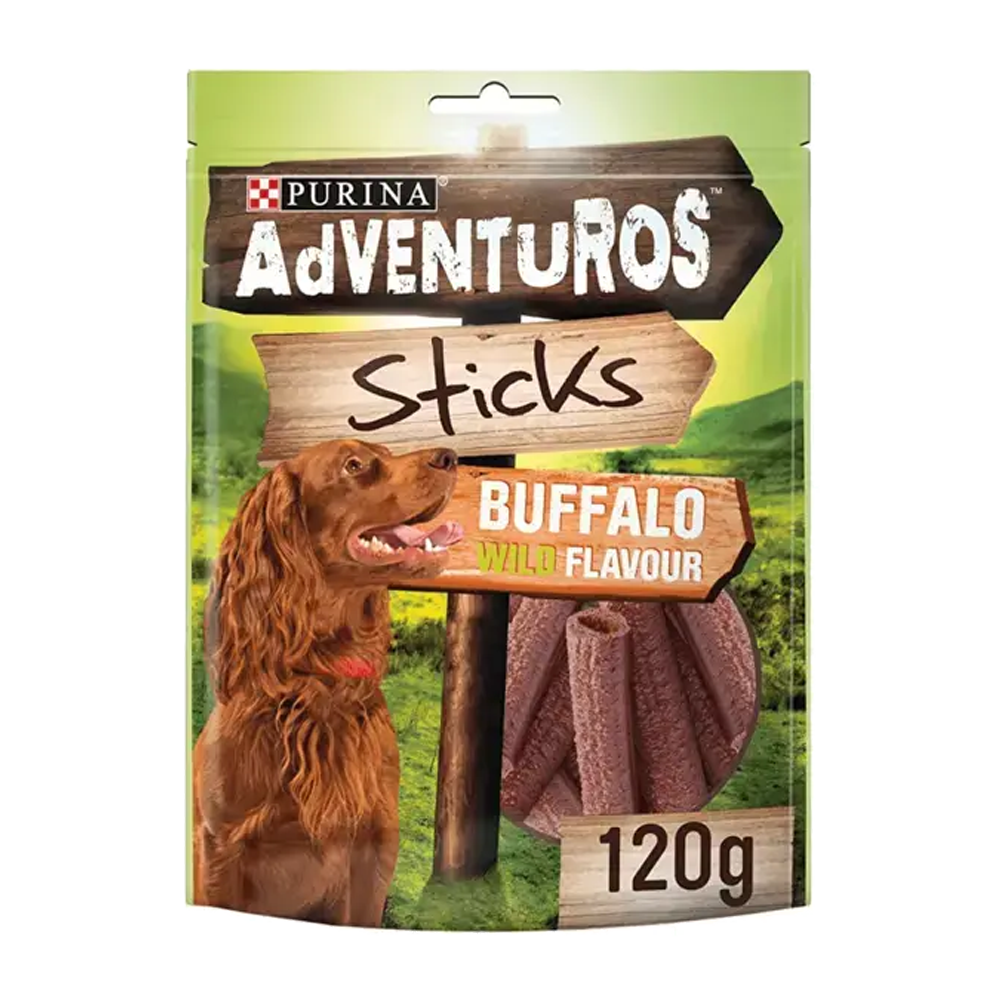 Adventuros Sticks For Small Dogs Buffalo - 90 G