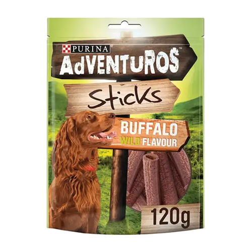 Adventuros Sticks For Small Dogs Buffalo - 90 G