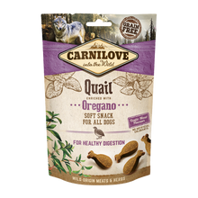 Carnilove Semi-Moist Hundgodis Vaktel med Oregano – 200 G