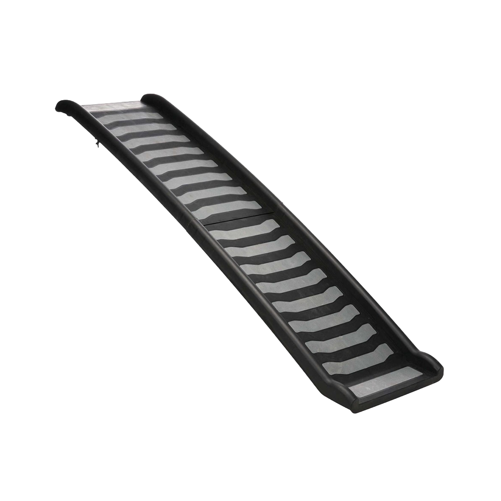 Ramp Petwalk, hopfällbar, plast, svart - 39X160 cm