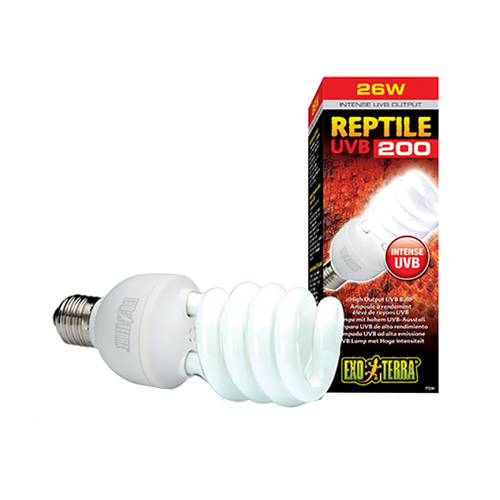 Reptil UVB 200 Lysrörslampa  - E27 | Endast 499 kr! - Zoogiganten