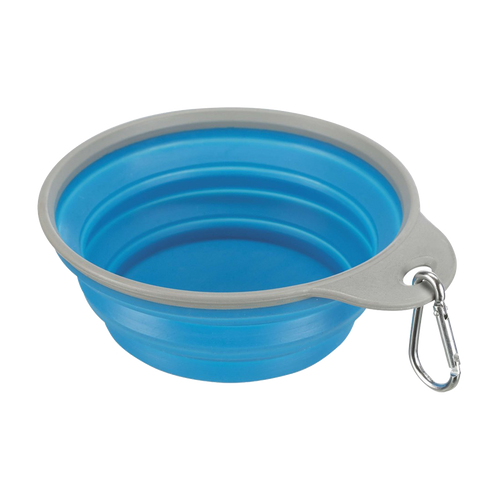 Reseskål i Silikon, Plastkant, - 1 L