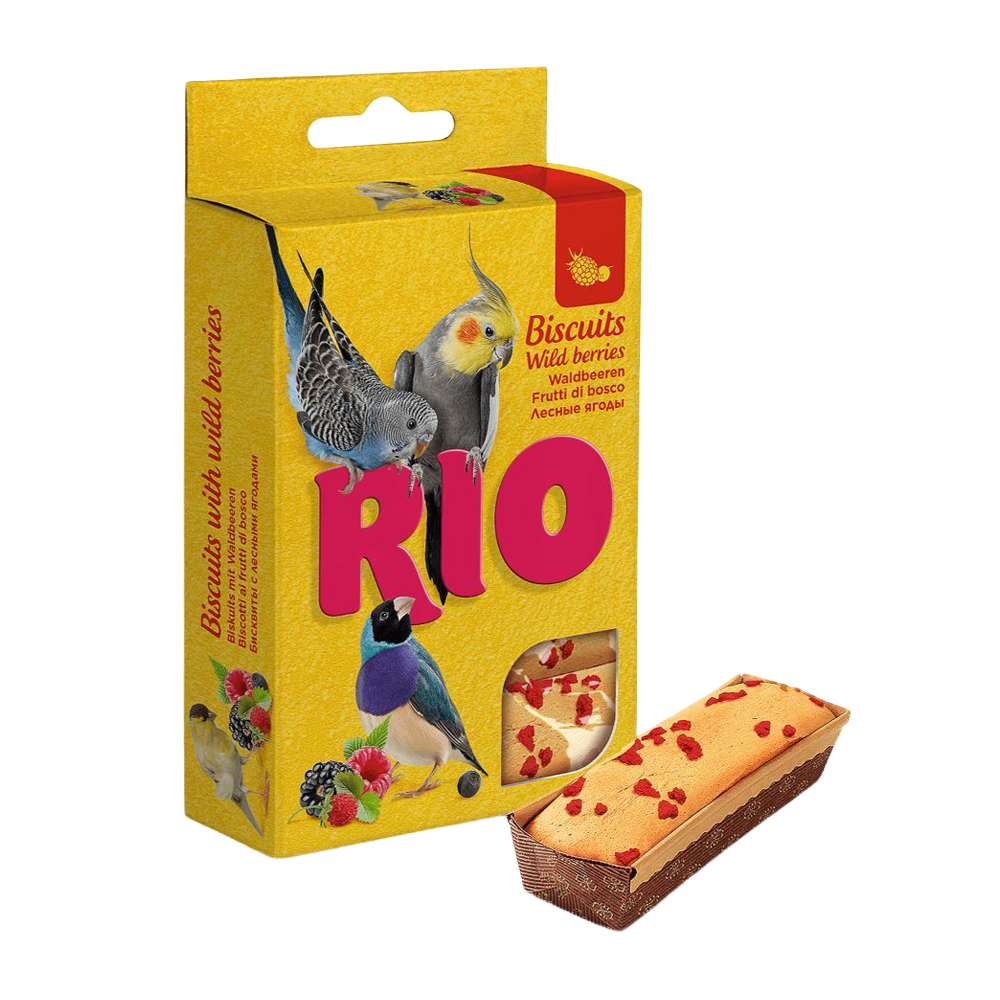 Rio kex med vilda bär - 5x7 g