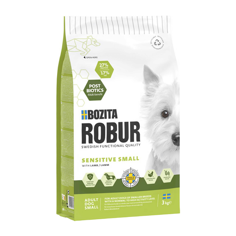 Bozita Robur Adult Small Sensitive GF Lamb
