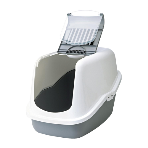 Nestor Kattetoilet VIt/Grå - 56x39x38,5 CM