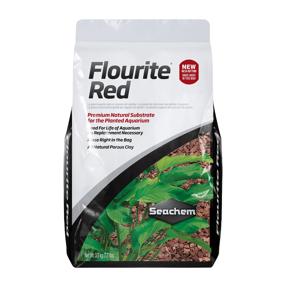 Seachem Flourite Red (3–10 mm) - 3.5 KG