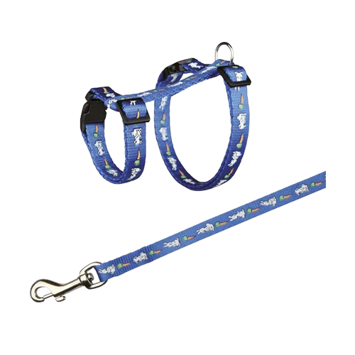 Sele & Koppel med motiv - Kanin 25-44 cm