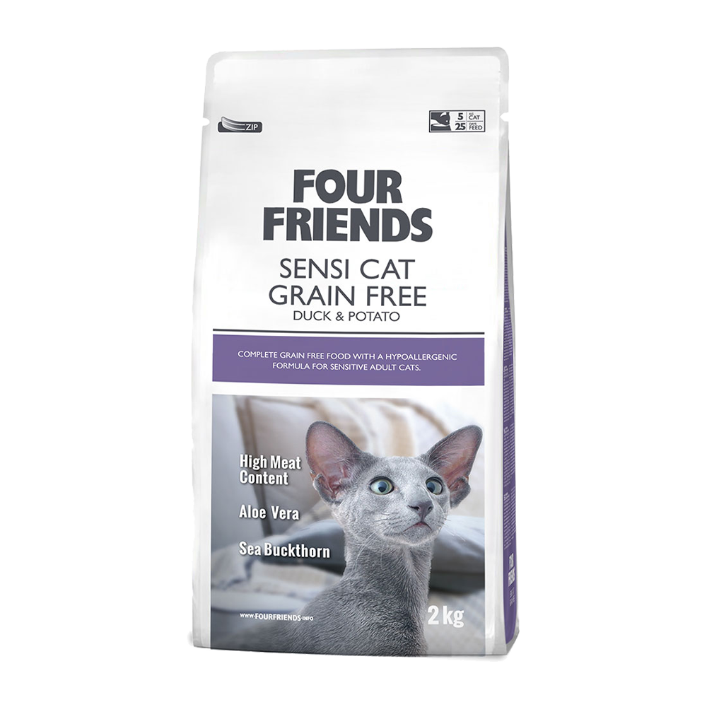Fourfriends Grain Free Sensi Cat | Endast 339 kr! - Zoogiganten
