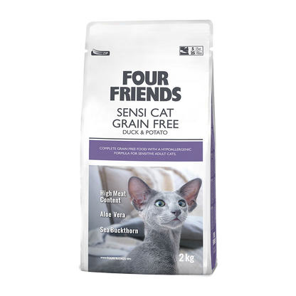 Fourfriends Grain Free Sensi Cat | Endast 339 kr! - Zoogiganten