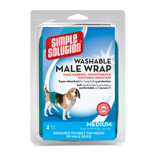 Simple Solution Tvättbart Magband för Hanhundar