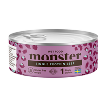 Monster Cat Adult Single Beef Burk - 100 g