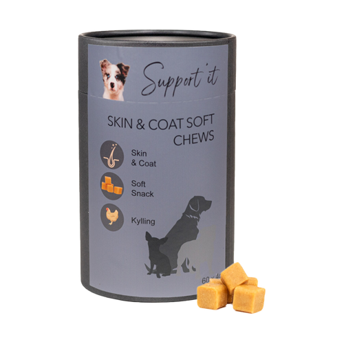 Skin & Coat Soft Chews - 60 St | Endast 499 kr! - Zoogiganten