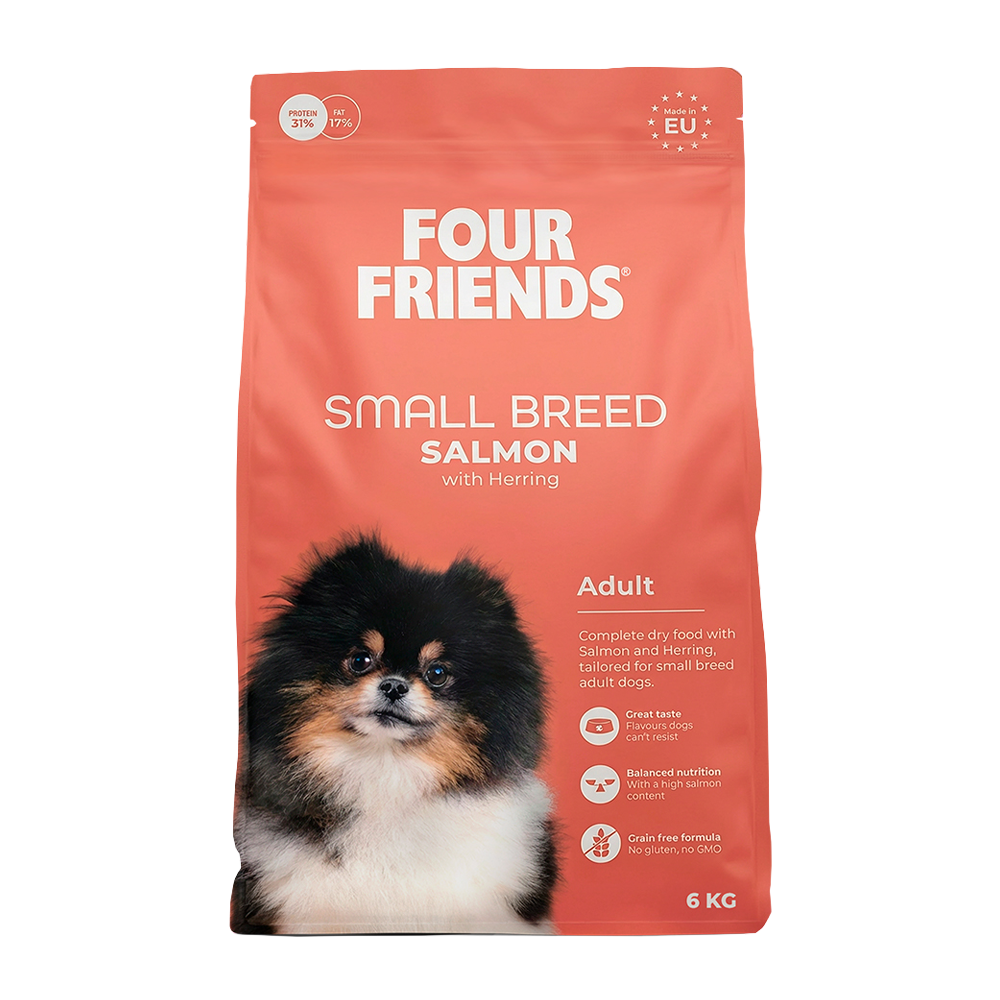 FourFriends Small Breed Salmon