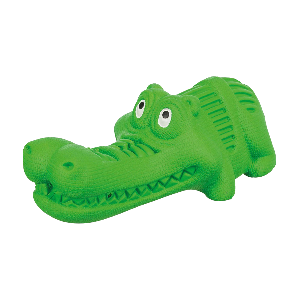 Snackskrokodil Naturgummi - 18 CM