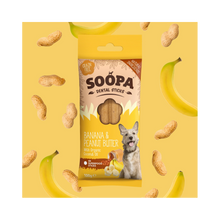 Soopa Dental Sticks Banan & Jordnötssmör - 100 G | Endast 89 kr! - Zoogiganten