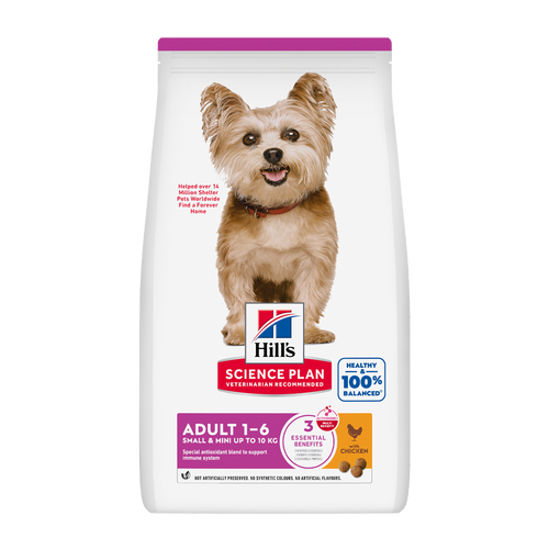 Science Plan Canine Adult Small&mini Chicken - 1.5 KG