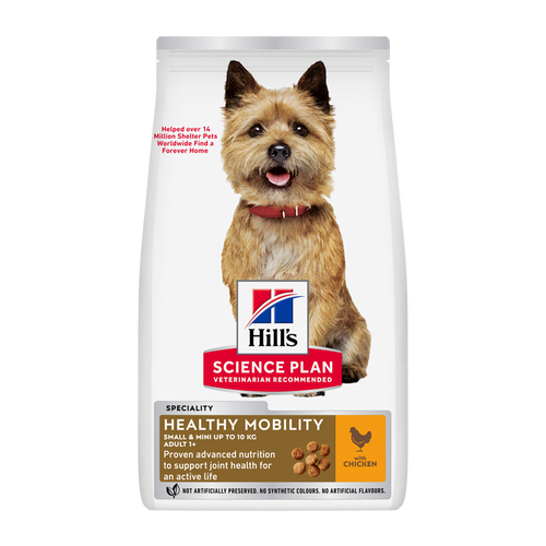 Science Plan Canine Adult Healthy Mobility Small&mini Chicken - 1.5 KG