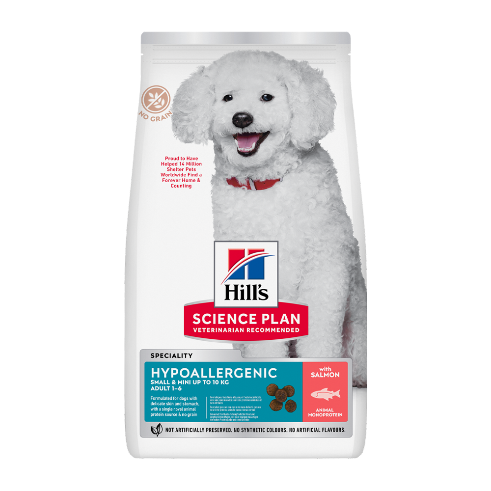 Science Plan Canine Adult Hypoallergenic Small&mini Salmon - 1.5 KG